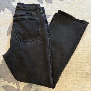 Madewell Kickout Crop Starky Wash Size 27